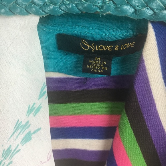 Colorful Sheer Dress Or Top - Picture 8 of 8